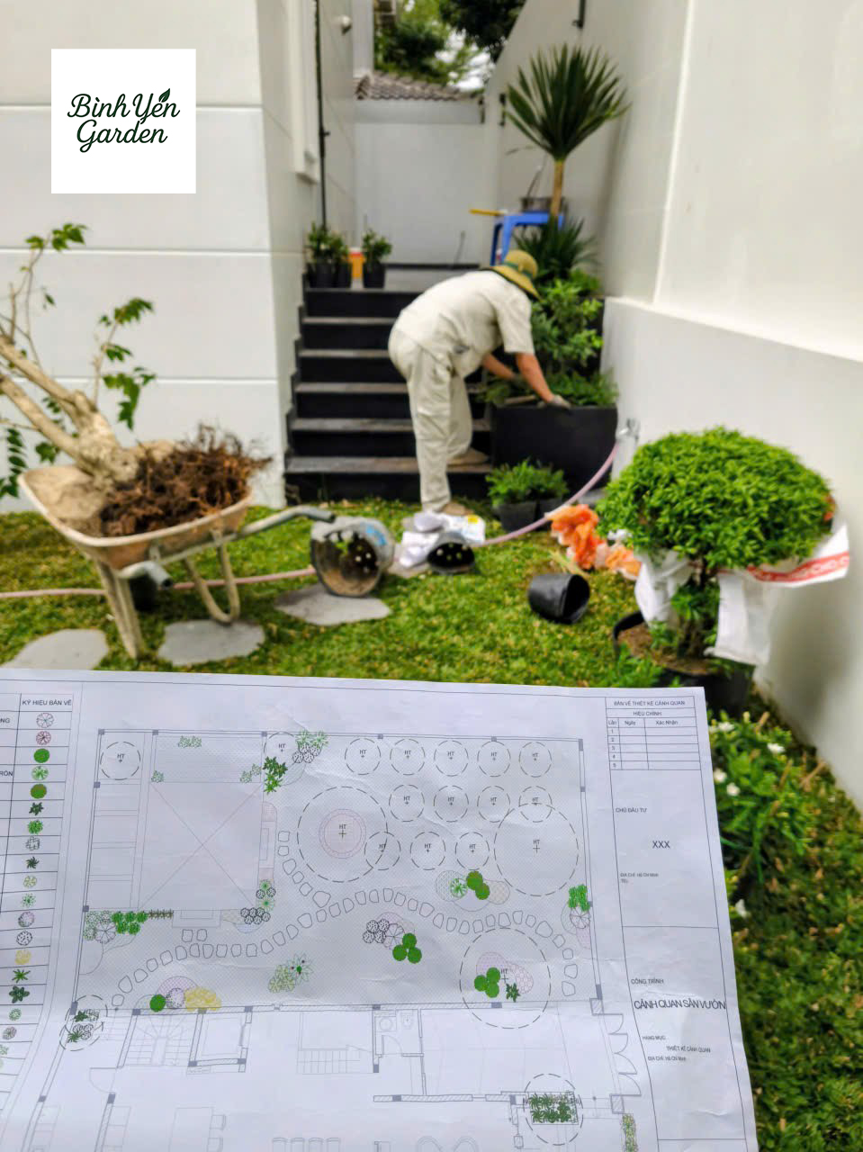thi công cảnh quan
